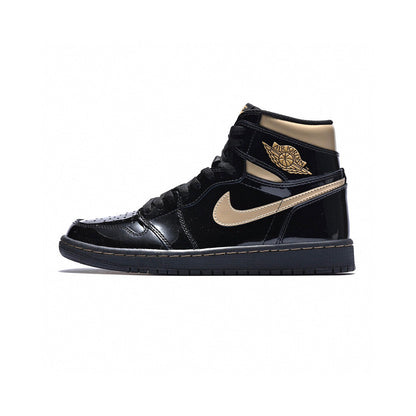 LW - AJ1 High Black Gold