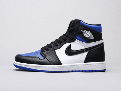 LW - AJ1 black and blue toe