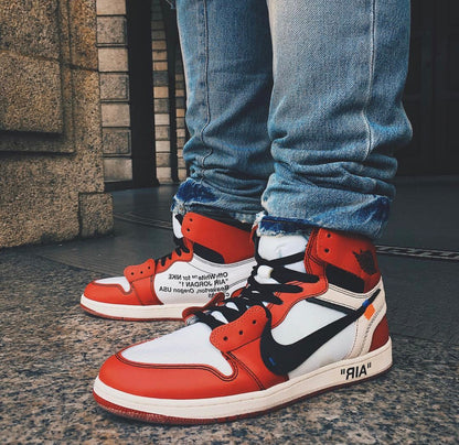 LW - AJ1 White Red