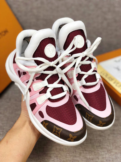 LW - LUV Archlight Pink Brown Sneaker