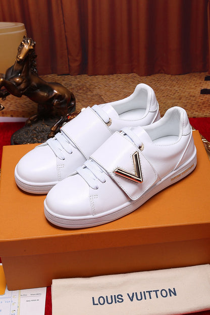 LW - LUV Font Row White Sneaker