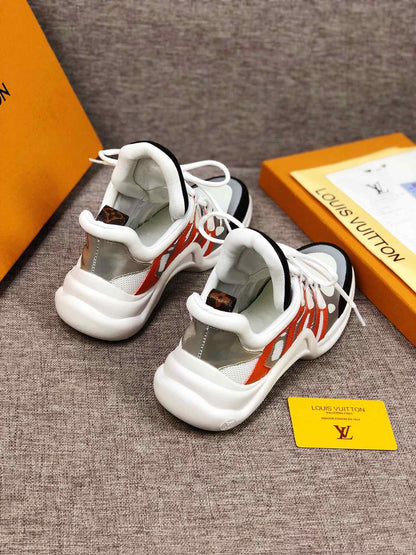 LW - LUV Archlight White Black Orange Sneaker