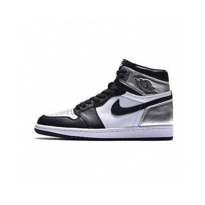 LW - AJ1 High Black Silver