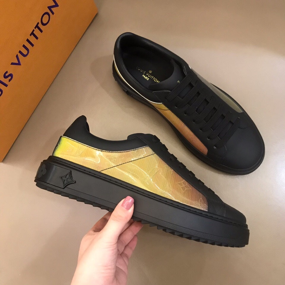 LW - LUV Time Out Black Yellow Sneaker