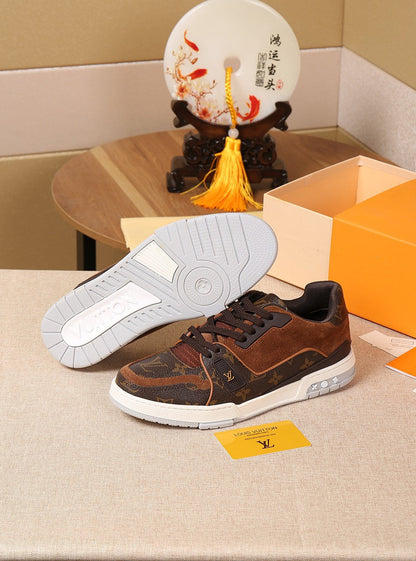 LW - LUV Traners Vert Brown Sneaker