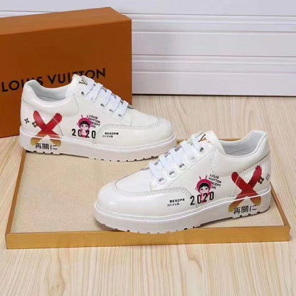 LW - LUV Traners Vert White Sneaker