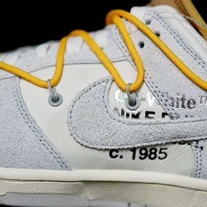 LW - OW x Dunk (NO.39) yellow shoelace brown buckle