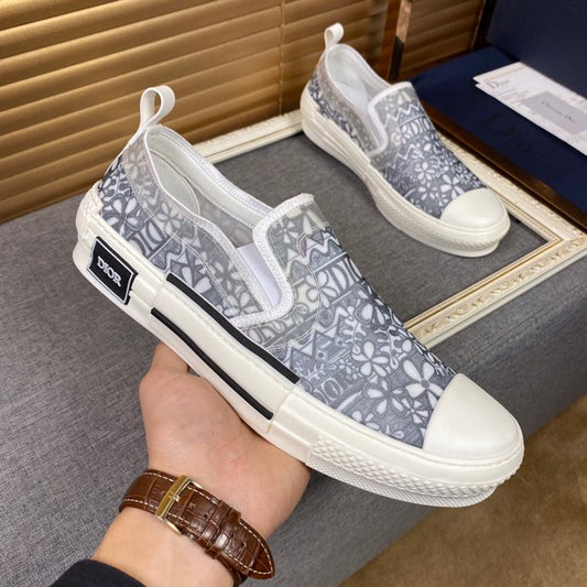 LW - DIR B23 Slip Blue And White LOW-TOP SNEAKER